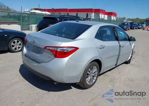 2014 Toyota Corolla Le Premium from USA, damaged, VIN 2T1BURHE5EC150085